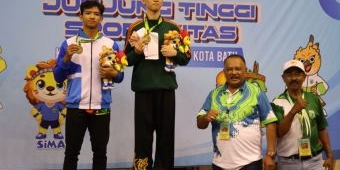 Kontingen Wushu Kota Batu Borong 2 Medali Emas, 5 Perak dan 1 Perunggu di Porprov IX Jatim