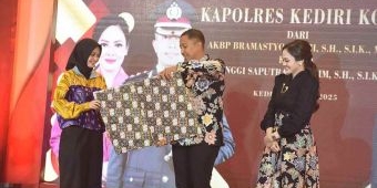 Sambut Kapolres Baru, Wali Kota Kediri: Terima Kasih AKBP Bramastyo Priaji Atas Kerja Samanya
