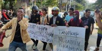 Lagi, Gabungan Aktivis Mahasiswa Demo Desak KPK Tangkap Cak Imin