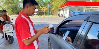 Masyarakat Tuban Sambut Baik Uji Coba Penggunaan Kode QR untuk Pengisian BBM