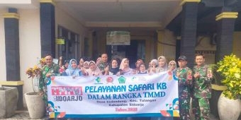 TMMD ke-126 Sidoarjo Gelar Safari KB, Dorong Kesejahteraan dan Kesehatan Warga Tulangan