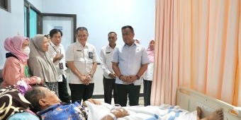 Pastikan Layanan Kesehatan Optimal, Pjs Bupati Sidoarjo Sidak RSUD Notopuro