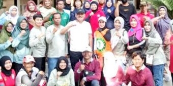Senam Bersama, Pj Wali Kota Mojokerto Apresiasi Kebersamaan Pilar-Pilar Sosial dan Dinas P3A