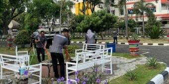 Jajaran Petugas Lapas Pemuda Madiun Lakukan Kerja Bakti Jumat Pagi