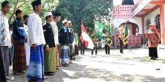 Peringati HSN, IPNU-IPPNU Jombang Jalan Kaki Puluhan Kilometer Napak Tilas ke Makam Pendiri NU