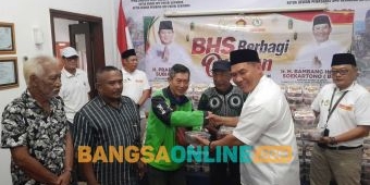 BHS Berbagi Ribuan Paket Daging Kurban ke Masyarakat Sidoarjo