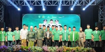 Pelantikan Meriah, Miqdad Ufair Resmi Nahkodai PAC GP Ansor Kejayan