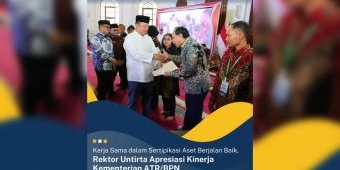 Serahkan 1.333 Sertifikat Tanah, Rektor Untirta Apresiasi Kinerja Kementerian ATR/BPN