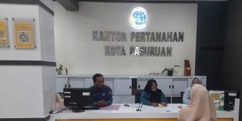 Kantah Kota Pasuruan Kembali Layani Publik