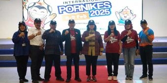 Kota Kediri Tuan Rumah Pornikes Internasional 2025, Pj Wali Kota Kediri Hadiri Upacara Pembukaan