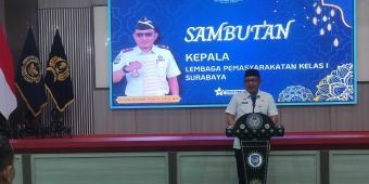 Safari Ramadhan, Lapas Kelas I Surabaya Bagikan Bantuan untuk Warga Sekitar