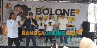 Relawan Bolone Mas Bup Tuban Deklarasikan Dukungan untuk Paslon Halindra-Joko