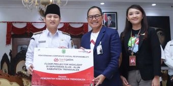 Bupati Trenggalek Apresiasi CSR Bank Jatim