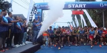 Semarak Tetralogi East Java Running Festival di Kota Kediri