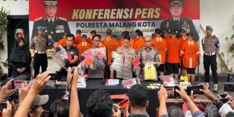 17 Perusuh Demo di Malang Ditangkap, Akui Tak Saling Kenal