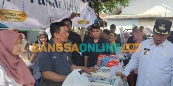 Monitoring Pasar, Bupati Madiun Sebut Kondisi Stok Pangan Aman