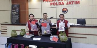 Ditreskrimsus Polda Jatim Bongkar Praktik Penyalahgunaan LPG Aspal di Malang