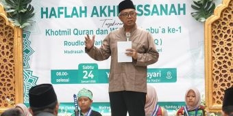 Hadiri Haflah Akhirussanah RTQ MDT Ula Al-Asy'ari, Gus Qowim: Pendidikan Alqur’an Benteng Utama Anak