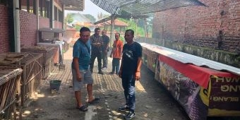 Tindak Lanjuti Laporan Dugaan Adanya Sabung Ayam, Polres Mojokerto Kota Sidak Pasar Prapanca