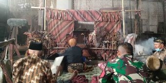 Dansatgas TMMD Kediri Ingin Wayang Mbah Gandrung Dikenal Masyarakat Luas