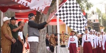 4.471 Siswa SD/MI Semarakkan Lomba Baris HUT RI dan Hari Jadi Kota Kediri