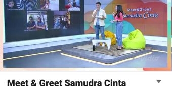 Meet and Greet Samudra Cinta Ditonton 14 Ribu Viewers