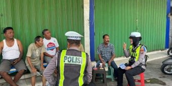 Satlantas Polres Sumenep Gelar Polantas Menyapa dalam Operasi Keselamatan Semeru 2026