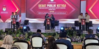 Debat Terakhir Pilkada Nganjuk 2024, Setiap Paslon Gelar Konferensi Pers