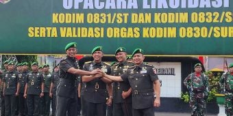 Maksimalkan Koordinasi, Tiga Kodim di Surabaya Dilikuidasi