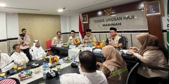 Kumpulkan 23 Perusahaan Katering di Madinah, Menhaj Gus Irfan Minta Kualitas Konsumsi Ditingkatkan