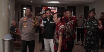 Plt Bupati dan Kapolresta Sidoarjo Tinjau Pelaksanaan Imlek di Klenteng Tjong Hok Kiong