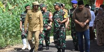 Tim Wasev TNI AD Tinjau TMMD ke-113 di Bangkalan