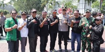 Ribuan Pendekar dan Banser di Magetan Deklarasi Damai, Siap Bantu TNI-Polri Jaga Kondusivitas