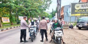 Polisi di Sidoarjo Edukasi Pentingnya Keselamatan Berkendara