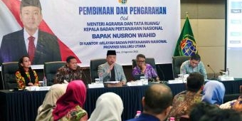 Di Kanwil BPN Maluku Utara, Menteri ATR/BPN: Tugas Saya Memberi Kepastian dan Harapan