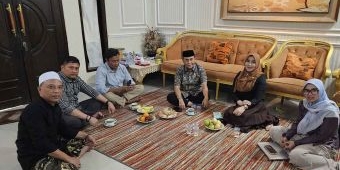 Diskusi dengan Dirintelkam Polda Jatim, Ning Lia Bahas Kebakaran Grahadi