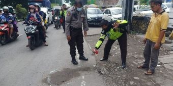 Kecelakaan di Jalan Raya Seruni Sidoarjo, Satu Orang Tewas Terlindas Truk