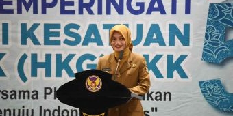 HKG PKK ke-53, Wali Kota Kediri Ajak Perempuan Bergerak Wujudkan Indonesia Emas 2045