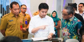 Wagub Emil Tinjau Command Center BBWS Brantas, Pastikan Kesiapan Jatim Hadapi Curah Hujan Ekstrem