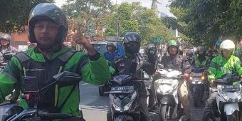 Kenang Affan Kurniawan yang Tewas saat Demo di Jakarta, Ojol Kota Batu Gelar Aksi Damai