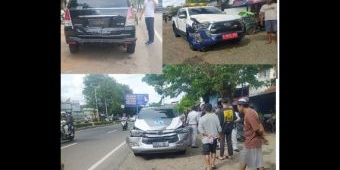 Mobil Iring-iringan Menhub dan Kakorlantas Terlibat Kecelakaan Beruntun di Banyuwangi