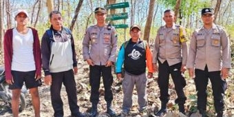 Peduli Lingkungan, Kapolsek Tlanakan dan Perhutani Lakukan Patroli di Hutan Pamekasan