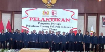 Anindya Novyan Bakrie Lantik Dewanti Rumpoko Jadi Ketua Umum PRSI Jatim