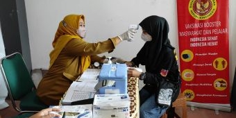 BIN Daerah Jatim Kembali Galakkan Vaksin Booster di Kediri