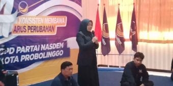HUT ke-14, DPD NasDem Kota Probolinggo Gelar Zoom Nasional dan Berbagi Paket Beras