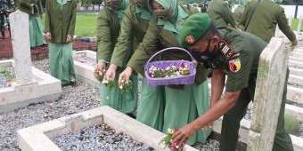 Peringati Hari Juang TNI AD TA 2021, Kodim 0827/Sumenep Gelar Ziarah Rombongan
