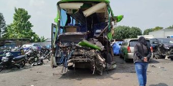 Ditlantas Polda Jatim Beberkan Penyebab Kecelakaan Bus Pariwisata di Tol Jombang