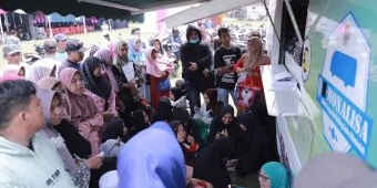Pelayanan Adminduk Keliling Disambut Antusias Warga Sumberbaru