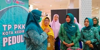 TP PKK Kota Kediri Gelar Cek Kesehatan Gratis di Ponpes Wali Barokah