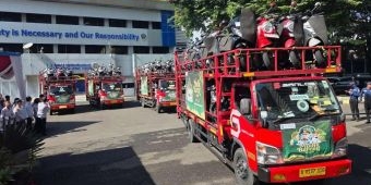 Ratusan Motor Ikut Angkutan Mudik Gratis Pemprov Jatim ke 6 Kota Tujuan